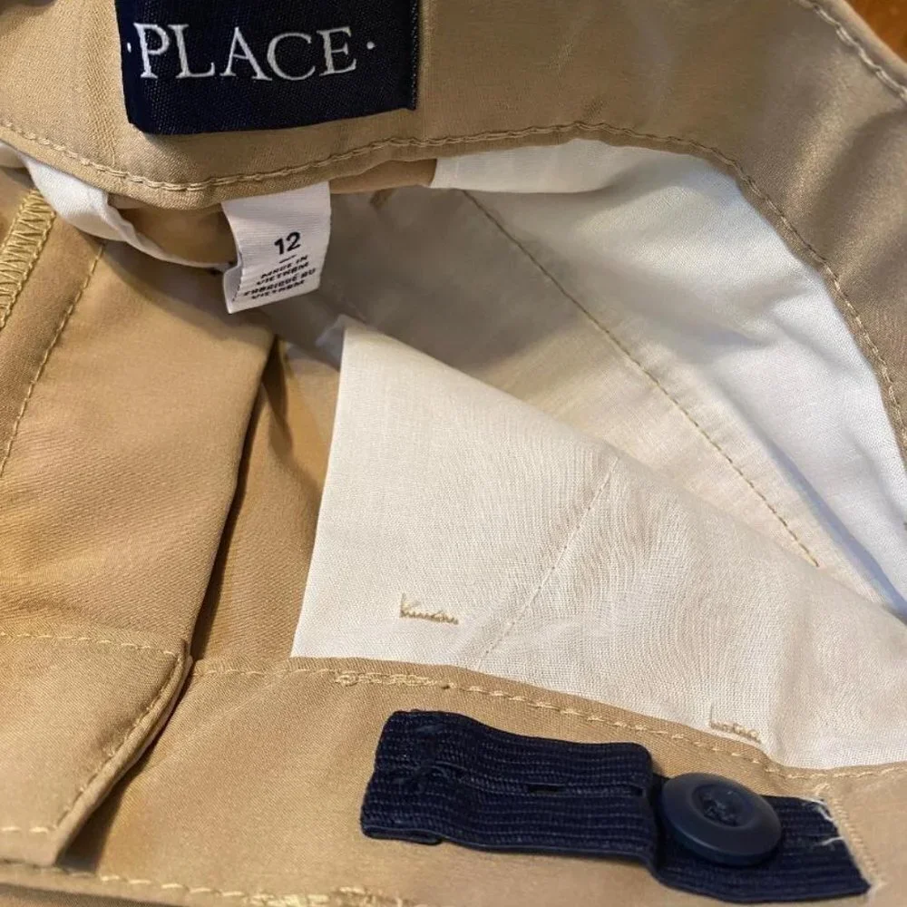 The Children's Place Boys' Uniform Quick Dry Chino Shorts, Size 12